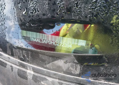 2017 Nissan Altima 2.5 Sl from USA, damaged, VIN 1N4AL3AP0HC272394